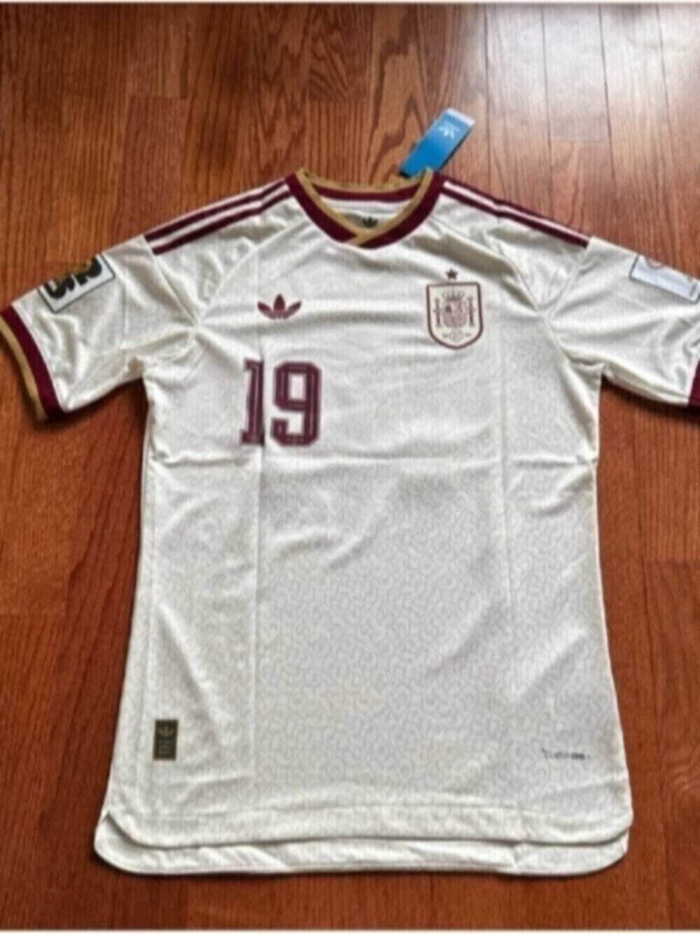 Spain Away Soccer Jersey PLAYER VERSION World Cup 2026 Lamine Yamal #19